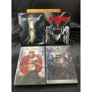 X-Men DVD Bundle 4 Movies X-Men 1.5 X2 X-Men United The Wolverine Marvel Marvel
